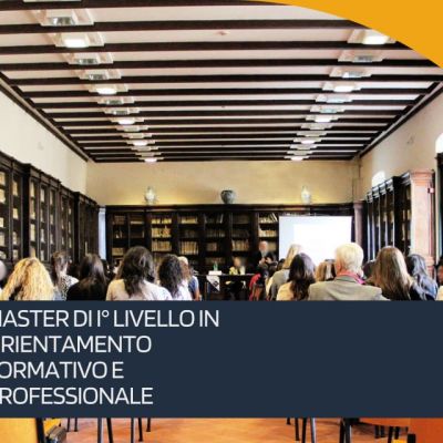 Master I livello – Orientamento formativo e professionale: modelli e pratiche di guidance